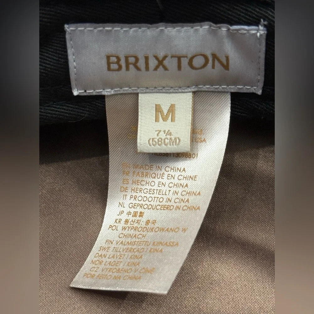 Brixton Fiddler Beret Rose Roses NWT - Picture 2 of 6